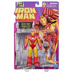 Marvel Legends Iron Man Retro Collection Series: Iron Man (Model 09) Aksiyon Figür