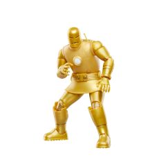 Marvel Legends Iron Man Retro Collection Series: Iron Man (Model 01 - Gold) Aksiyon Figür