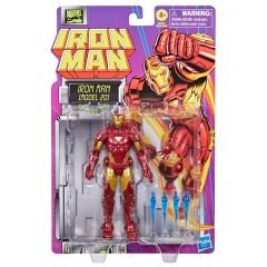 Marvel Legends Iron Man Retro Collection Series: The Invincible Iron Man (Model 20) Aksiyon Figür