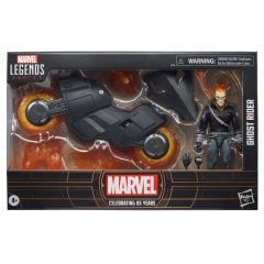 Marvel Legends Marvel 85th Anniversary Comics: Ghost Rider (Danny Ketch) & Motorcycle Aksiyon Figür