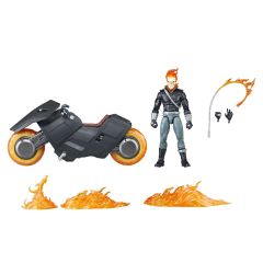 Marvel Legends Marvel 85th Anniversary Comics: Ghost Rider (Danny Ketch) & Motorcycle Aksiyon Figür