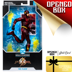(OPENED BOX | GOLD CARD) - DC Multiverse The Flash Movie: The Flash (Batman Costume) Aksiyon Figür