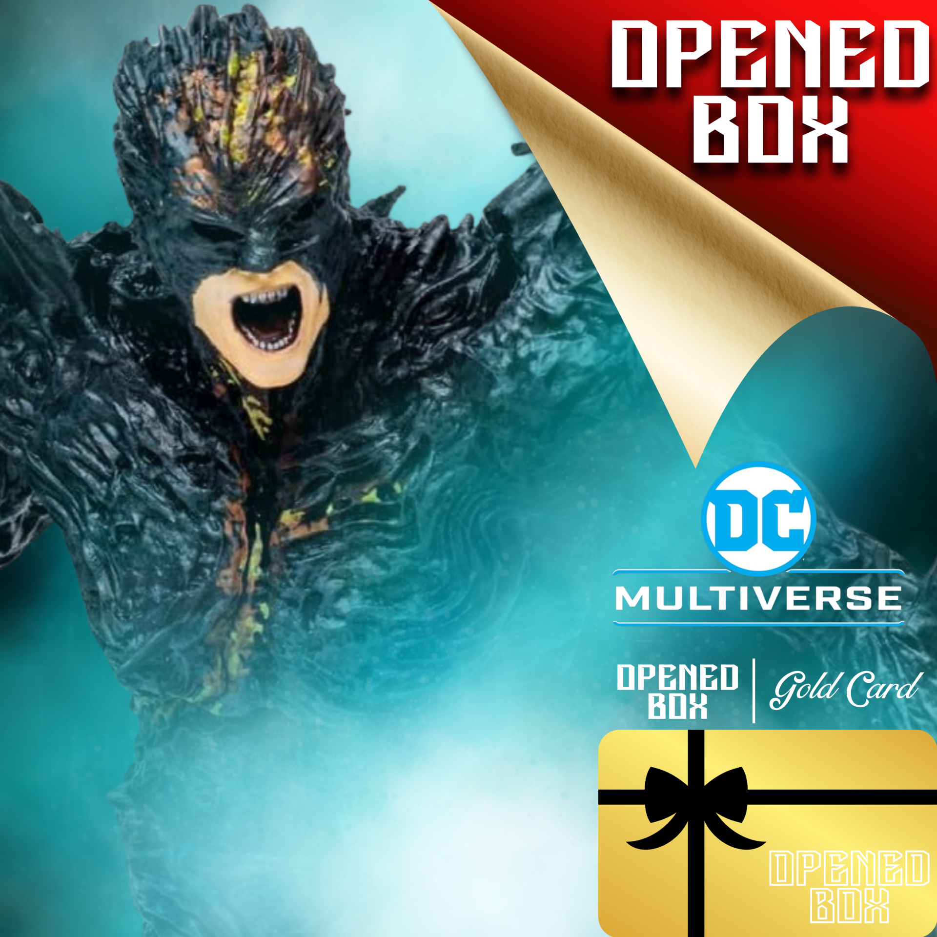 (OPENED BOX | GOLD CARD) - DC Multiverse The Flash Movie: Dark Flash Aksiyon Figür