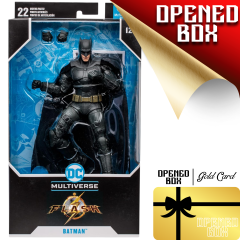 (OPENED BOX | GOLD CARD) - DC Multiverse The Flash Movie: Batman (Ben Affleck) Aksiyon Figür