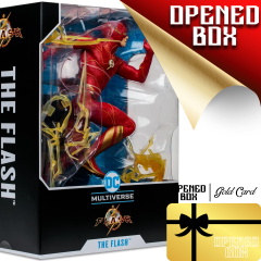 (OPENED BOX | GOLD CARD) - DC Multiverse The Flash Movie: The Flash Heykel Figür