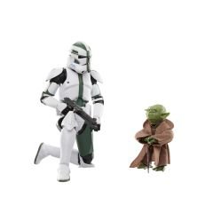 Star Wars Black Series - Clones Of The Republic: Yoda & Clone Commander Gree 2-Pack (2'li Paket) Aksiyon Figür