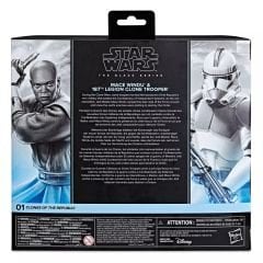Star Wars Black Series - Clones Of The Republic: Mace Windu & 187th Legion Clone Trooper 2-Pack (2'li Paket) Aksiyon Figür