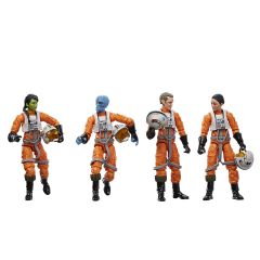 Star Wars Vintage Collection - Ahsoka: X-Wing Pilot 4-Pack (4'lü Paket) Aksiyon Figür