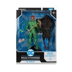 DC Multiverse Batman Forever Movie Series: The Riddler Aksiyon Figür (Build A Figure Knightmare Bat)