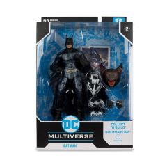 DC Multiverse Batman Forever Movie Series: Batman Aksiyon Figür (Build A Figure Knightmare Bat)