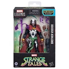 Marvel Legends Strange Tales Series: Brother Voodoo Aksiyon Figür (Build A Figure Blackheart)