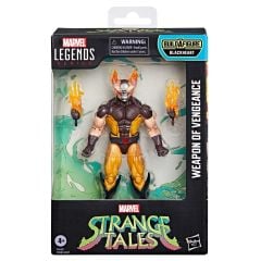 Marvel Legends Strange Tales Series: Weapon of Vengeance Wolverine Aksiyon Figür (Build A Figure Blackheart)