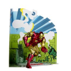 McFarlane Marvel Exclusive Series: Iron Man (The Invincible Iron Man #126) 1/10 Heykel Figür