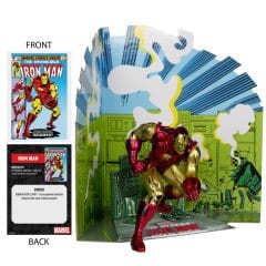 McFarlane Marvel Exclusive Series: Iron Man (The Invincible Iron Man #126) 1/10 Heykel Figür