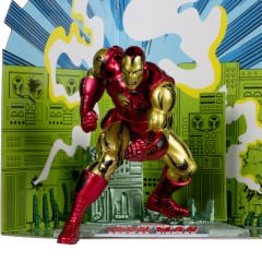 McFarlane Marvel Exclusive Series: Iron Man (The Invincible Iron Man #126) 1/10 Heykel Figür