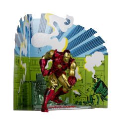 McFarlane Marvel Exclusive Series: Iron Man (The Invincible Iron Man #126) 1/10 Heykel Figür