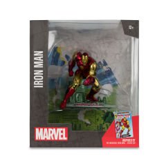 McFarlane Marvel Exclusive Series: Iron Man (The Invincible Iron Man #126) 1/10 Heykel Figür
