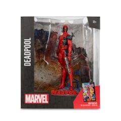 McFarlane Marvel Exclusive Series: Deadpool (New Mutants #98) 1/10 Heykel Figür