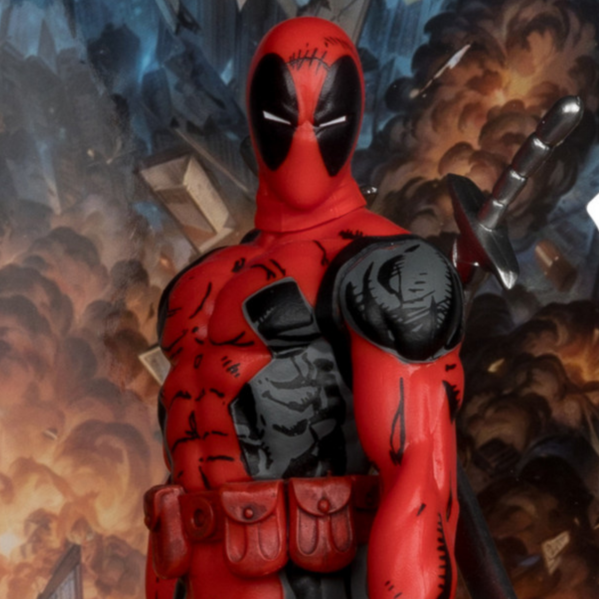 McFarlane Marvel Exclusive Series: Deadpool (New Mutants #98) 1/10 Heykel Figür