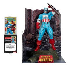 McFarlane Marvel Exclusive Series: Captain America (The Amazing Spider-Man #323) 1/6 Heykel Figür
