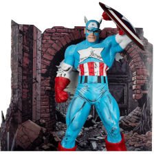 McFarlane Marvel Exclusive Series: Captain America (The Amazing Spider-Man #323) 1/6 Heykel Figür