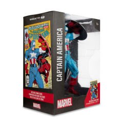 McFarlane Marvel Exclusive Series: Captain America (The Amazing Spider-Man #323) 1/6 Heykel Figür