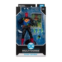 DC Multiverse Batman/Superman World's Finest Series: Batman/Superman Fusion Aksiyon Figür