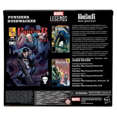 Marvel Legends The Punisher War Journal Series: Punisher & Bushwacker 2-Pack (2'li Paket) Aksiyon Figür