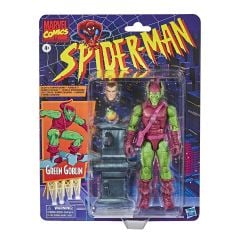 Marvel Legends Retro Carded Spider-Man The Animated Series: Green Goblin Aksiyon Figür