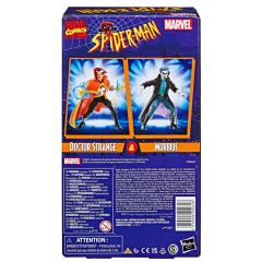Marvel Legends Spider-Man The Animated Series: Doctor Strange & Morbius 2-Pack (2'li Paket) Aksiyon Figür