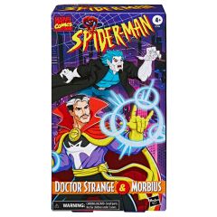 Marvel Legends Spider-Man The Animated Series: Doctor Strange & Morbius 2-Pack (2'li Paket) Aksiyon Figür