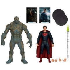 DC Multiverse Batman v Superman Dawn of Justice Movie Series: Doomsday & Superman 2-Pack (2'li Paket) Aksiyon Figür