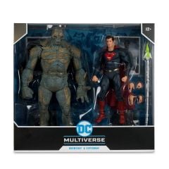 DC Multiverse Batman v Superman Dawn of Justice Movie Series: Doomsday & Superman 2-Pack (2'li Paket) Aksiyon Figür