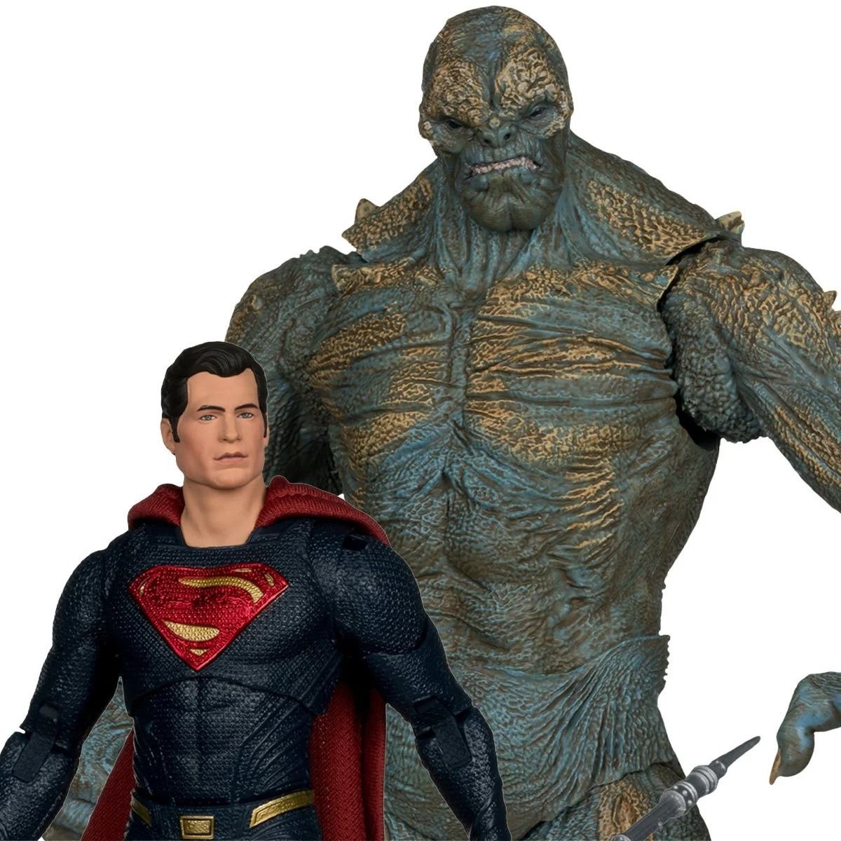 DC Multiverse Batman v Superman Dawn of Justice Movie Series: Doomsday & Superman 2-Pack (2'li Paket) Aksiyon Figür