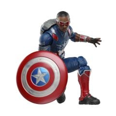 Marvel Legends Captain America Brave New World Movie Series: Captain America Deluxe Aksiyon Figür