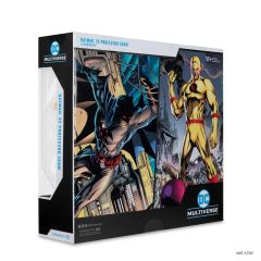 DC Multiverse Batman Flashpoint Series:  Batman (Thomas Wayne) vs. Professor Zoom 2-Pack (2'li Paket) Aksiyon Figür