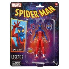 Marvel Legends Retro Carded Spider-Man The Animated Series: Spider-Boy Aksiyon Figür