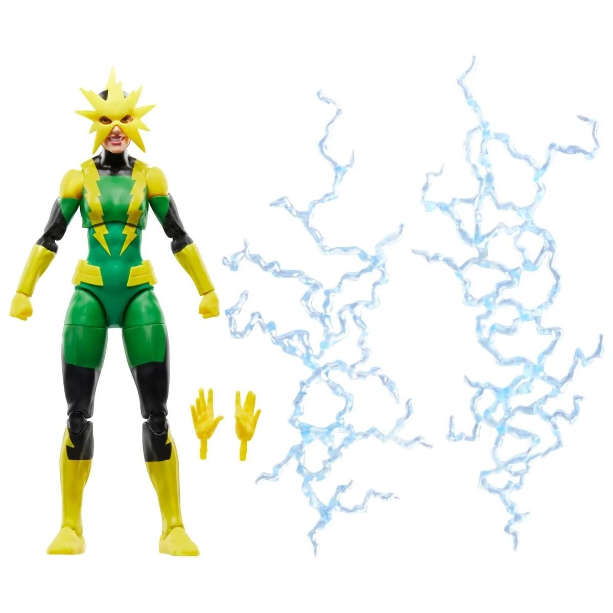 Marvel Legends Retro Carded Spider-Man The Animated Series: Electro (Francine Frye) Aksiyon Figür