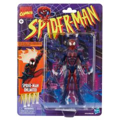 Marvel Legends Retro Carded Spider-Man The Animated Series: Spider-Man Unlimited Aksiyon Figür