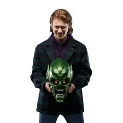 Marvel Legends Spider-Man No Way Home Movie Series: Green Goblin Premium Helmet Replica