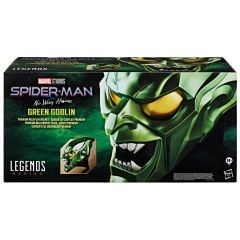 Marvel Legends Spider-Man No Way Home Movie Series: Green Goblin Premium Helmet Replica