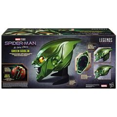 Marvel Legends Spider-Man No Way Home Movie Series: Green Goblin Premium Helmet Replica