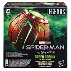 Marvel Legends Spider-Man No Way Home Movie Series: Green Goblin Electronic Pumpkin Replica