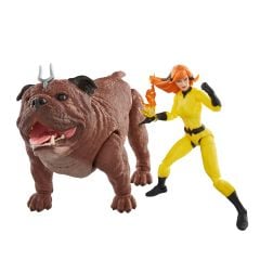 Marvel Legends Inhumans Comic Series: Crystal & Lockjaw 2-Pack (2'li Paket) Aksiyon Figür