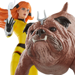 Marvel Legends Inhumans Comic Series: Crystal & Lockjaw 2-Pack (2'li Paket) Aksiyon Figür