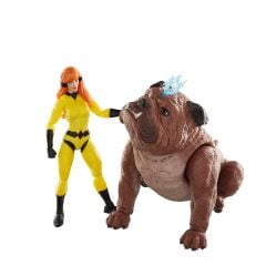 Marvel Legends Inhumans Comic Series: Crystal & Lockjaw 2-Pack (2'li Paket) Aksiyon Figür