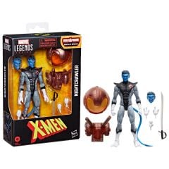 Marvel Legends X-Men Comic Series: Nightcrawler Aksiyon Figür (Build A Figure Nemesis)