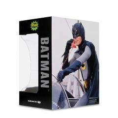 DC Multiverse + DC Direct Batman Cowl Replica Series: Batman Classic TV (1966) Aksiyon Helmeti