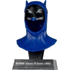 DC Multiverse + DC Direct Batman Cowl Replica Series: Batman Classic TV (1966) Aksiyon Helmeti