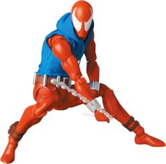 (OPENED BOX | SILVER CARD) - MAFEX No.186 Marvel Spider-Man Classic Series: Scarlet Spider Aksiyon Figür